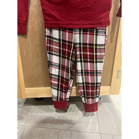 Rae Dunn Fa La La La La Baby Christmas Jammy Set Size 6-9 Month NEW - Picture 2 of 7